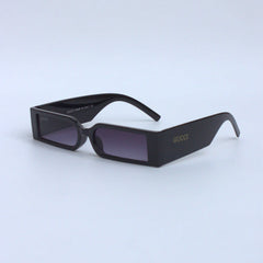 Black-Rectangular-Funky-Retro-Sunglasses