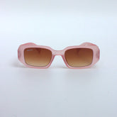 Pink-Matte-Geometric-Sunglasses