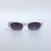 White-Cat-Eye-Sunglasses
