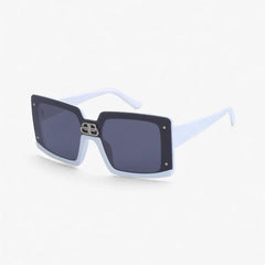 White-Halfrim-Square-Sunglasses