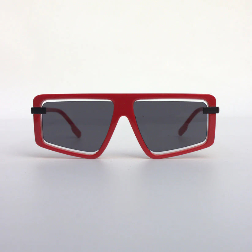Red-Oversize-Flattop-Funky-Sunglasses
