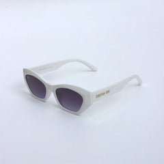 White-Cat-Eye-Sunglasses